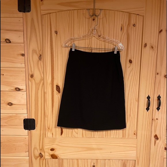 PRADA Skirt 42 M Wool Blend Black Italy Work Business Office Prada Prada - Picture 8 of 17